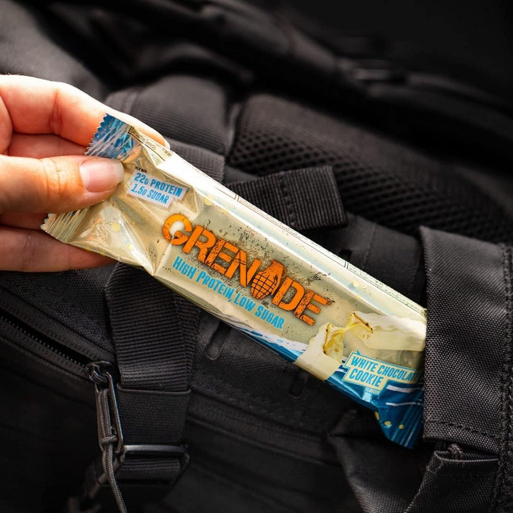 Grenade Beyaz Çikolatalı Kurabiyeli Protein Bar 60 gram (Tekli) Ürün ikincil görseli