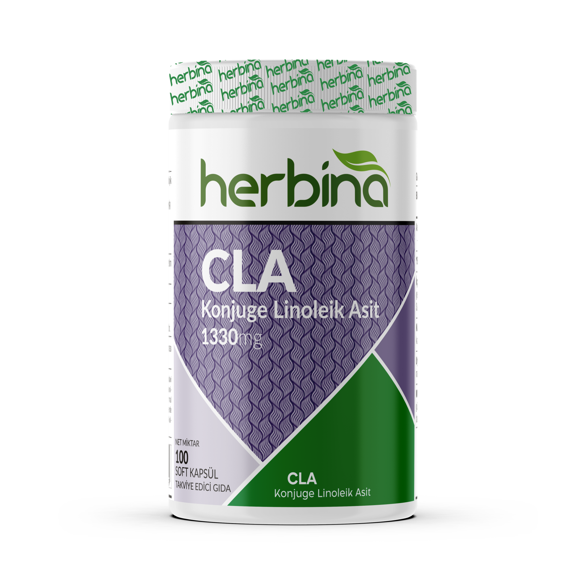 Herbina CLA Konjuge Linoleik Asit 100 Softgel