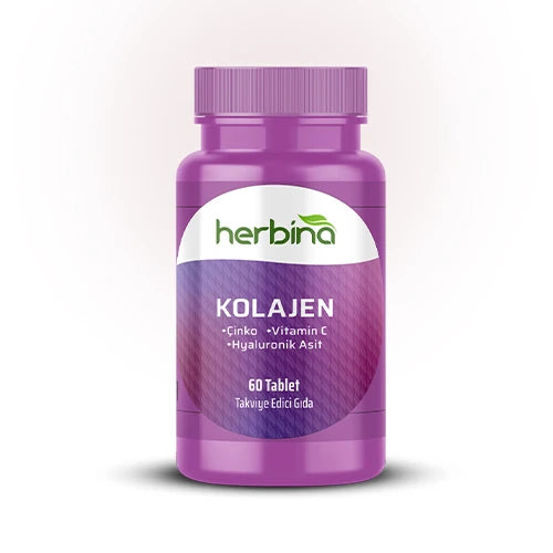 Herbina Hydrolyzed Collagen 60 Tablets  Main image