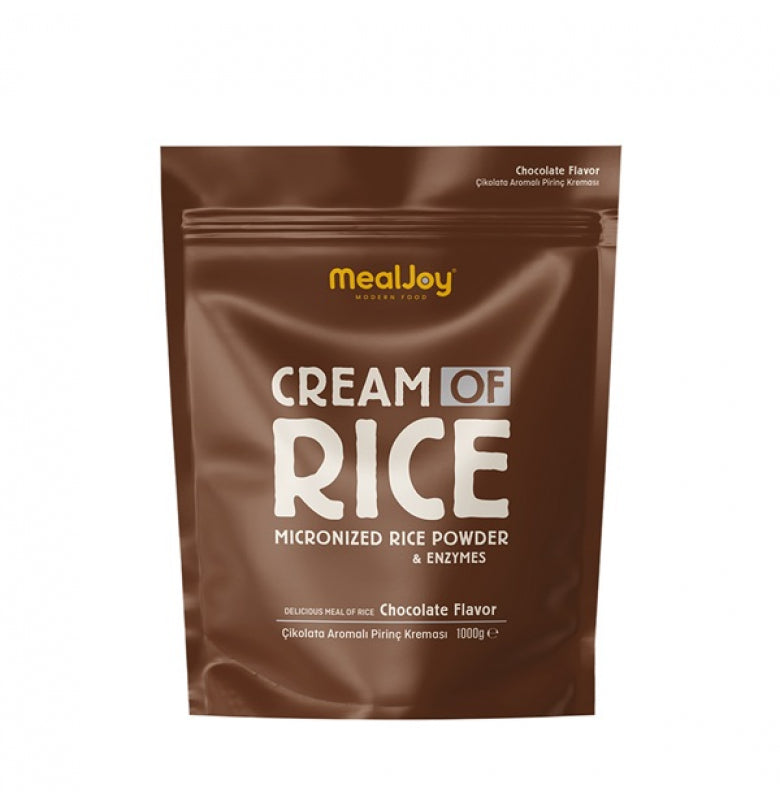 Mealjoy Cream Of Rice 1000g  Çikolata Aromalı Pirinç Kreması