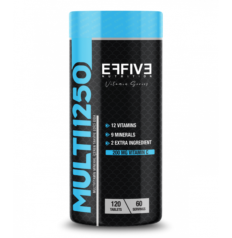 Effive Nutrition Multi1250 Multivitamin Mineral 120 Tablet