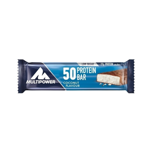 Multipower 50% Protein Bar with Coconut and Chocolate 50g Main image