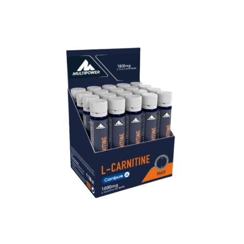 Multipower L-Carnitine Liquid 25 ml. x 20 Ampoules - Peach (Carnitine) Main image