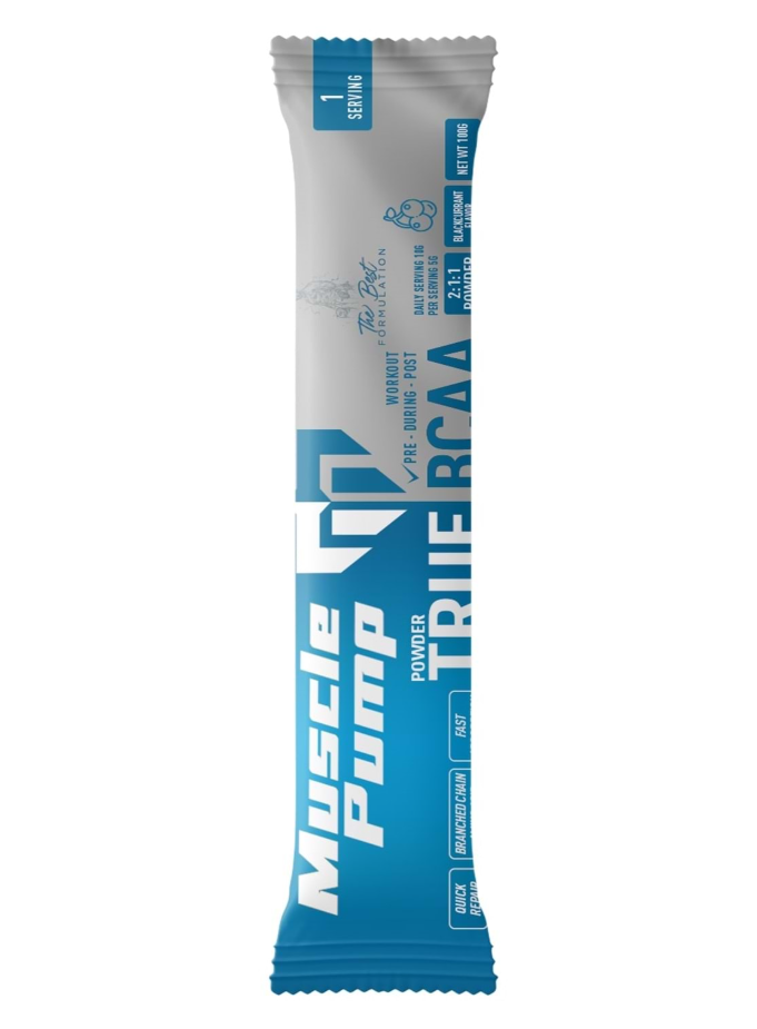 Muscle Pump BCAA 2:1:1 True Powder Frenk Üzümü Aromalı 5 Gr