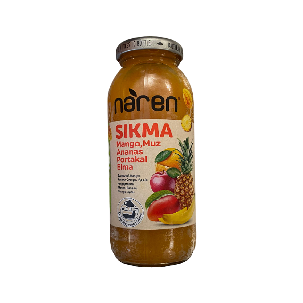 Naren Squeezed Mango, Banana, Pineapple, Orange and Apple Juice - 250ml  Main image