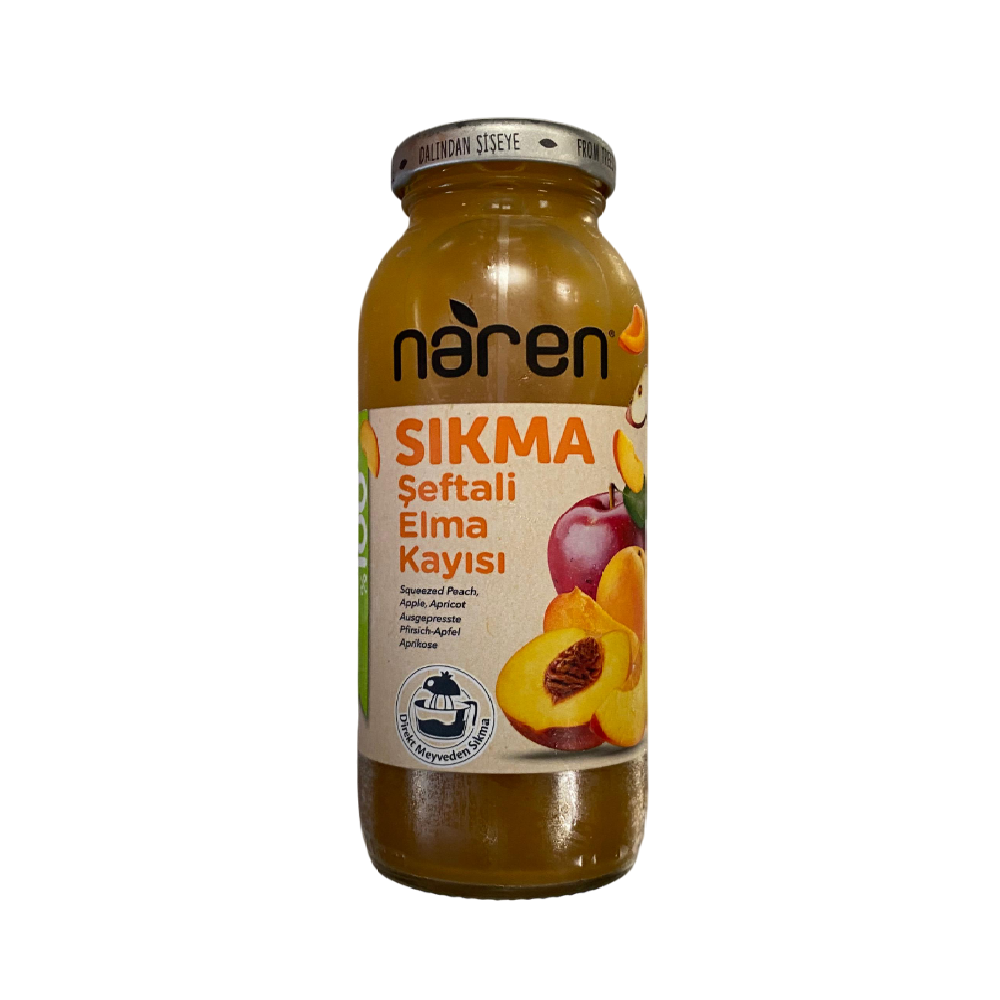 Naren Squeezed Peach, Apple and Apricot Juice - 250ml  Main image
