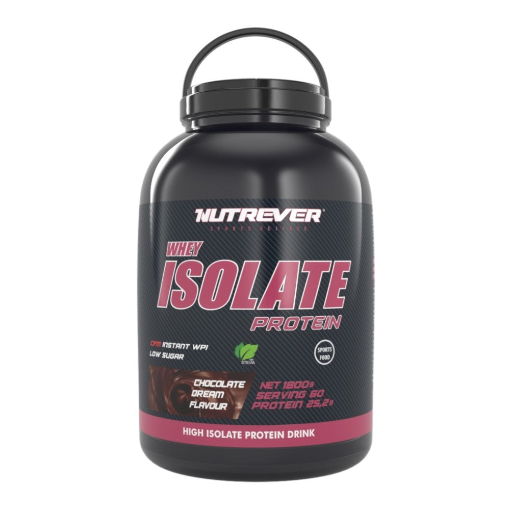 Nutrever Whey Isolate Protein 1800 gram - Çikolata