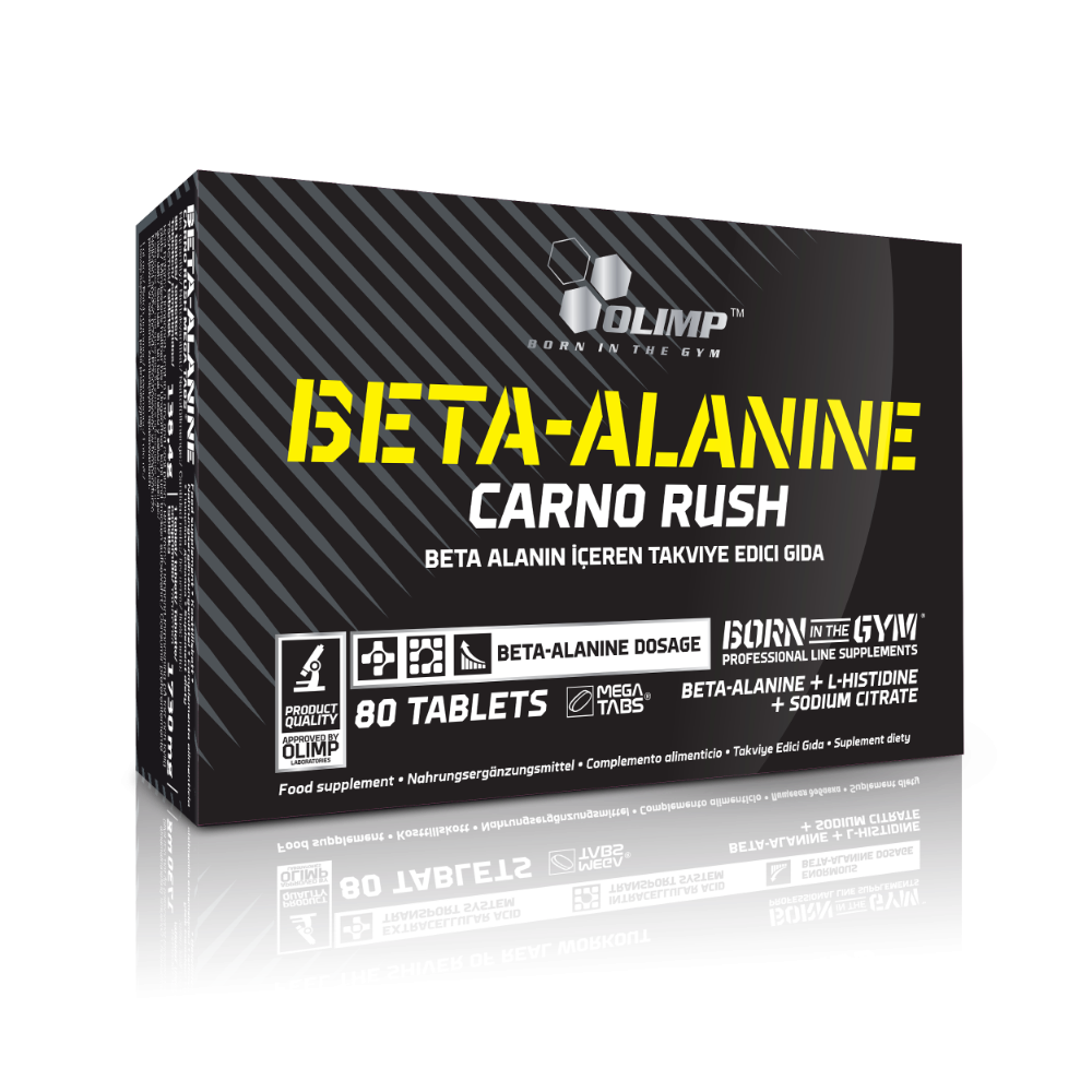 Olimp Beta Alanine Carno Rush - Mega CAPS 80 Capsules Main image