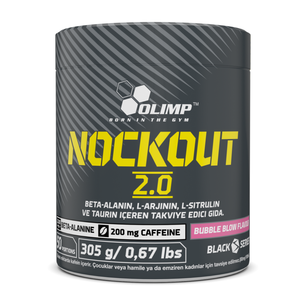 Olimp Nockout 2.0 Pre-Workout Bubble Blow 305g