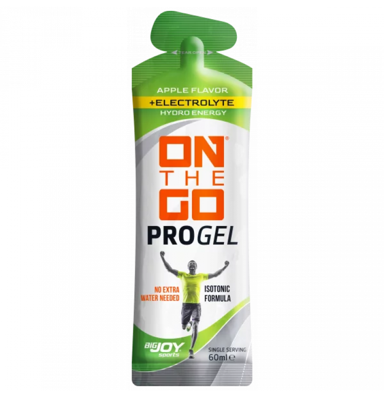 Bigjoy Sports On The Go Progel 60ml Elma Aromalı (Tekli Enerji Jeli)