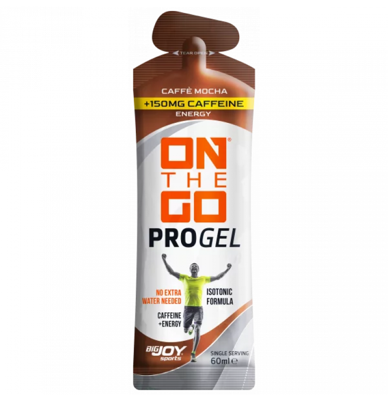 Bigjoy Sports On The Go Progel + Caffeine 60 ml – Caffe Mocha Aromalı Tekli Enerji Jeli