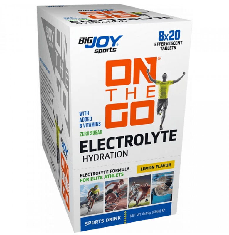 Bigjoy On The Go Electrolyte – Limon Aromalı (8 Tüp x 20 Tablet)