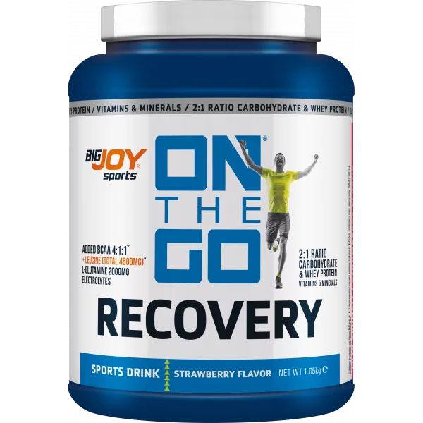 Bigjoy Sports On The Go Recovery Tozu 1050g Çilek