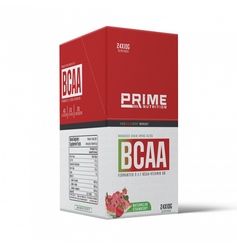 Prime Nutrition BCAA 2:1:1 10g Karpuz Çilek Aromalı (24 Adet Kutu)