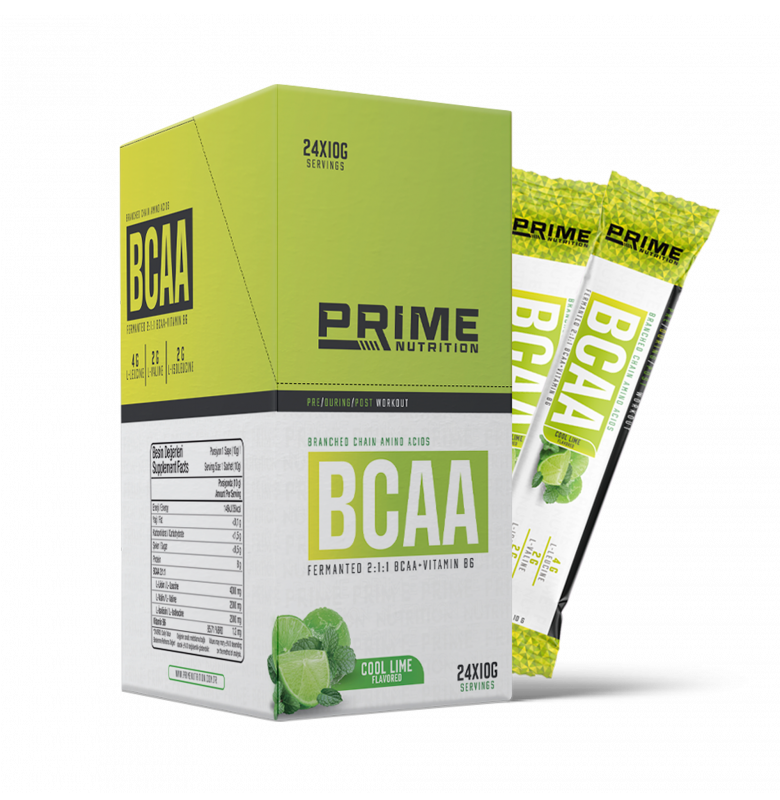 Prime Nutrition BCAA 2:1:1 10g Cool Lime (Box of 24) Main image