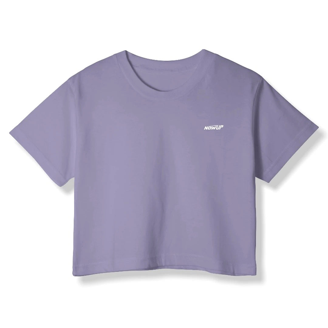 NOWUP NUTRITION Reputation Lilac Women Crop - Standard Main image