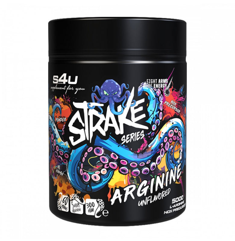 S4U Strike Series Toz Aromasız Arginine - 300 gram