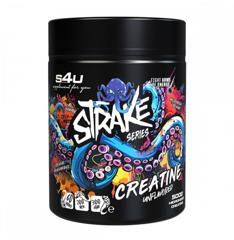 S4U Strike Series Creatine 300g Unflavored Creatine Main image