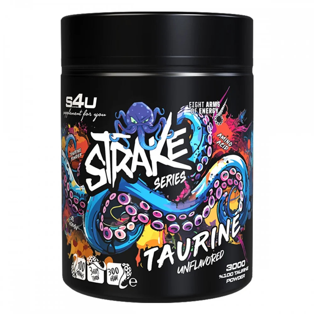S4U Taurine 300g - Saf Taurin 100 Servis Aromasız