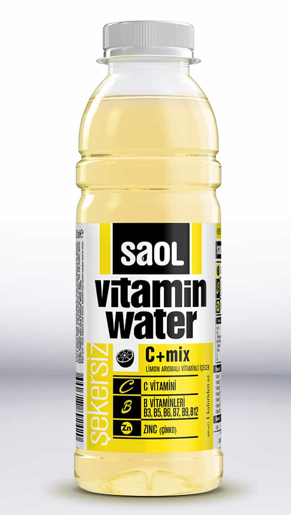 SAOL Vitamin Water C+Mix 500ml - Bağışıklık Destekleyici