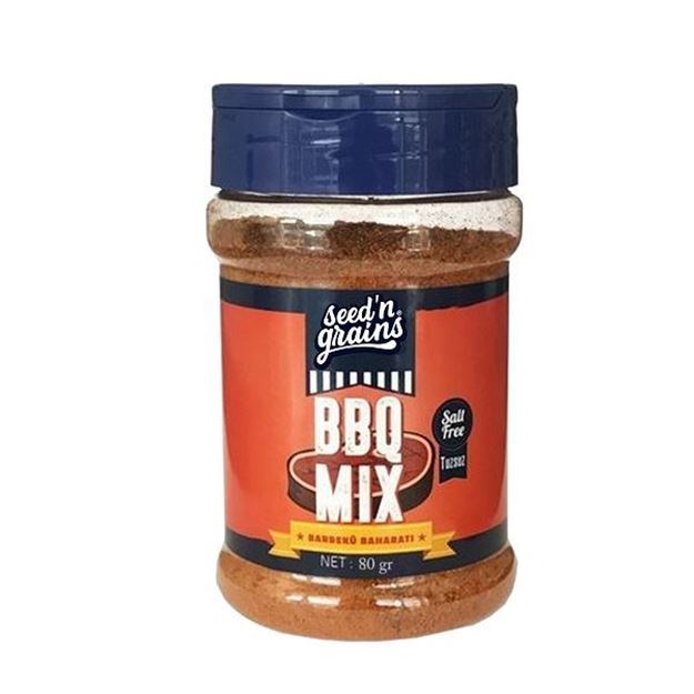 Seed'n Grains BBQ Mix Tuzsuz Barbekü Baharatı