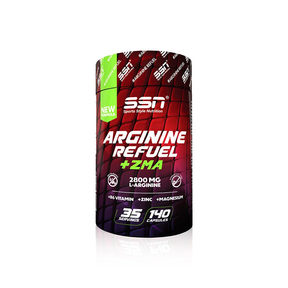 SSN Arginine Refuel + ZMA 140 Kapsül Amino Asit