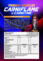 SSN Carniflame 3000mg L-Karnitin 900ml Mandalina Aromalı Carnitine