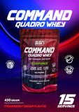 SSN Sports Style Nutrition Command Quadro Whey 450 Gr Doypack (Çilek) Protein Tozu