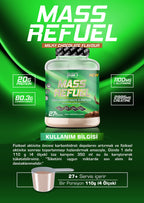 SSN Mass Refuel 3000g - Çikolatalı Karbonhidrat (Kilo Aldırıcı)