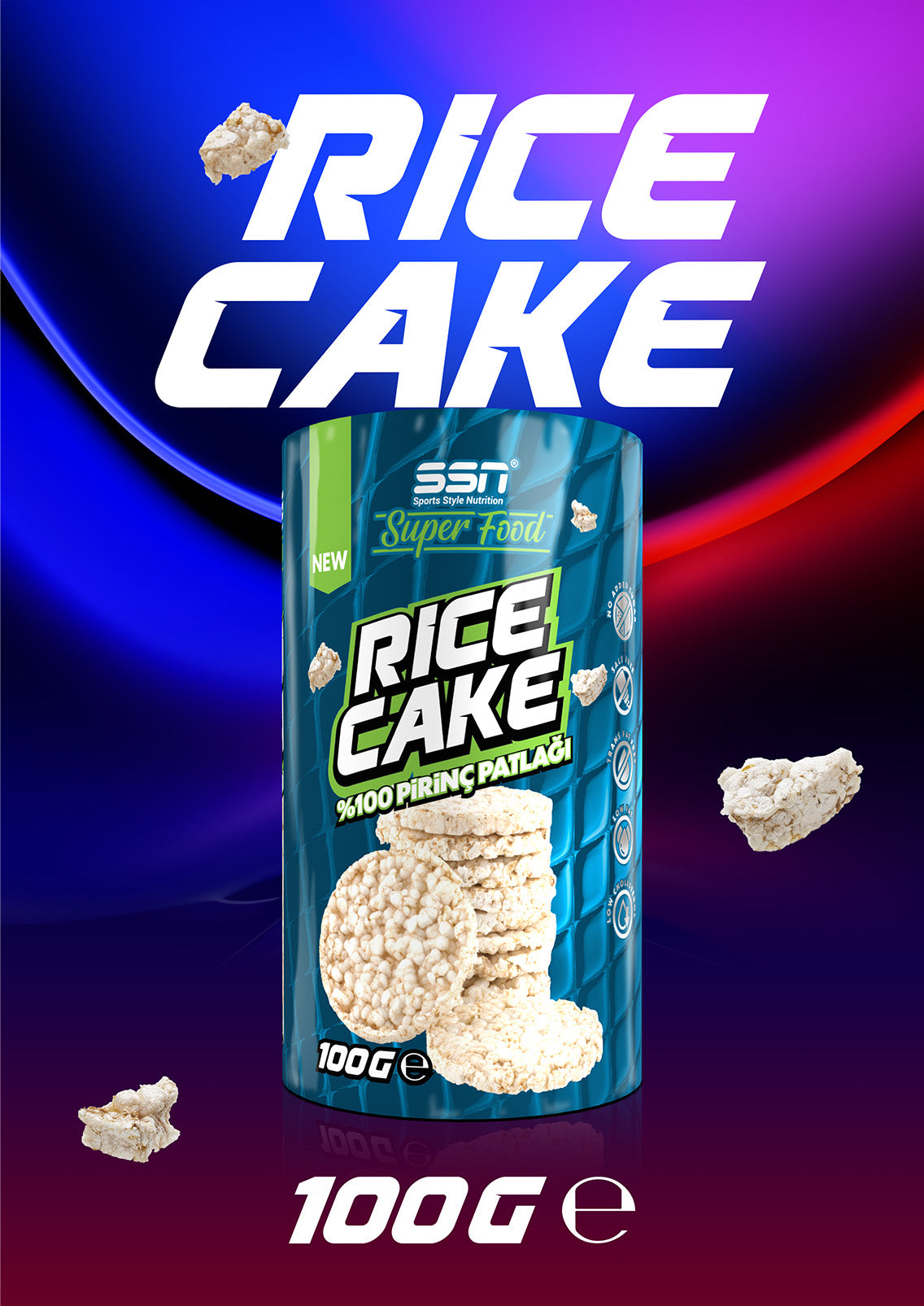 SSN Super Food Rice Cake 100g Secondary image