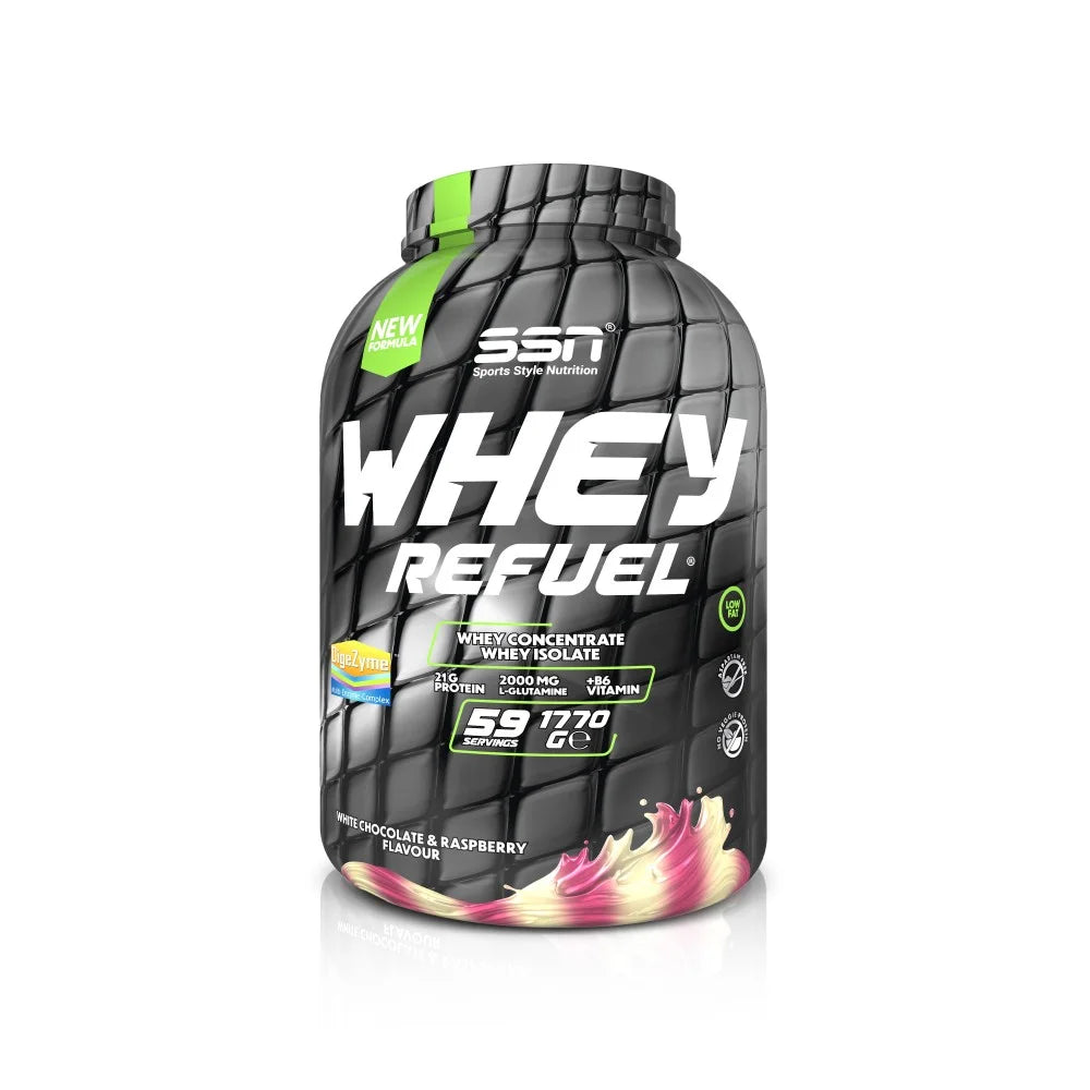 SN Whey Refuel 1770g - White Chocolate and Raspberry Protein Powder Main image