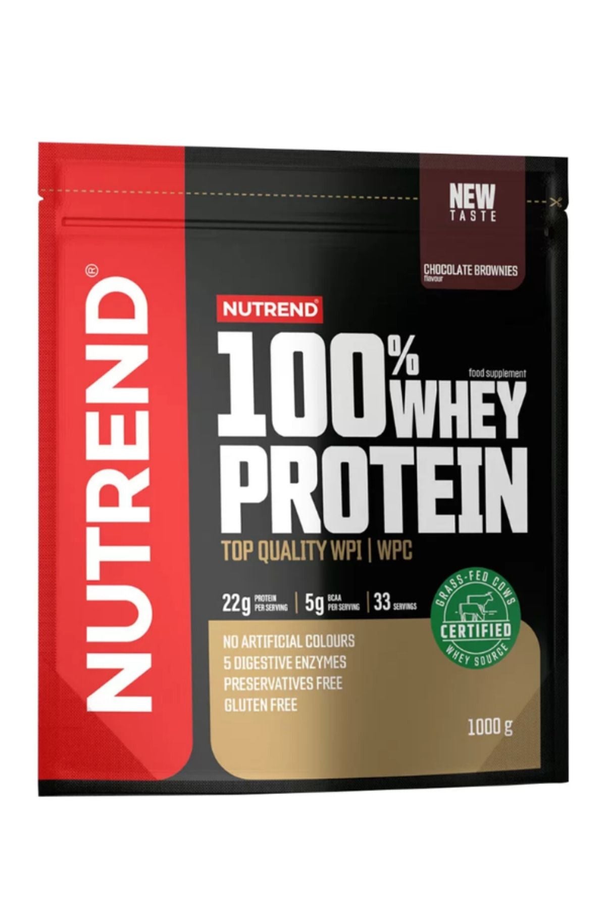 Nutrend Whey Protein Tozu 1000 gram - Çikolata ve Brownie