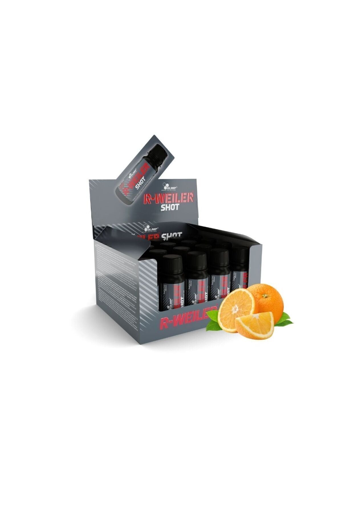 Olimp R-Weiler Shot Orange Flavored 20 Ampoules Liquid Pre-Workout Main image