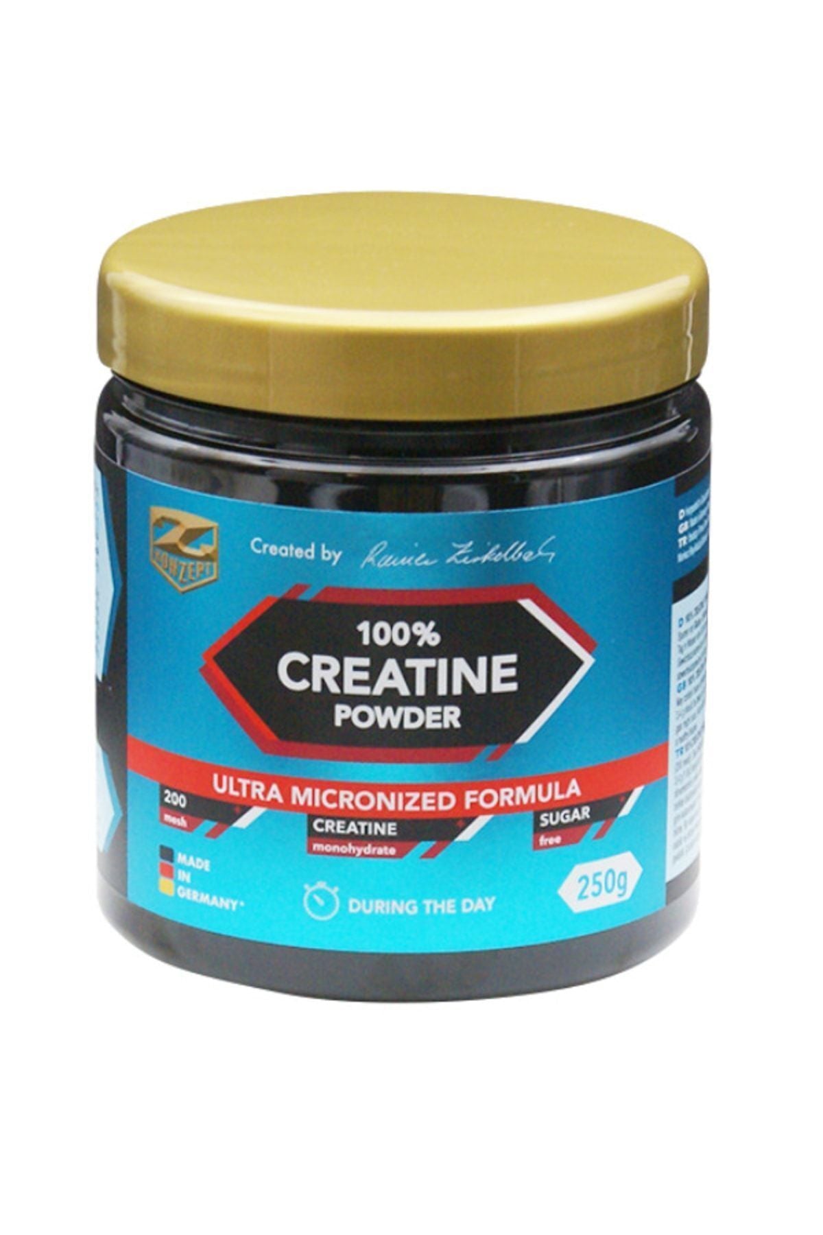 Z-Konzept Creatine Monohydrate 250g Unflavored Powder Creatine Monohydrate Main image