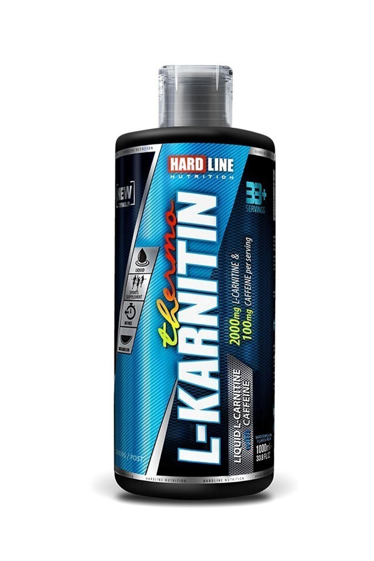 Hardline Thermo L-Carnitine 1000ml - Watermelon Flavored Liquid L-Carnitine Main image