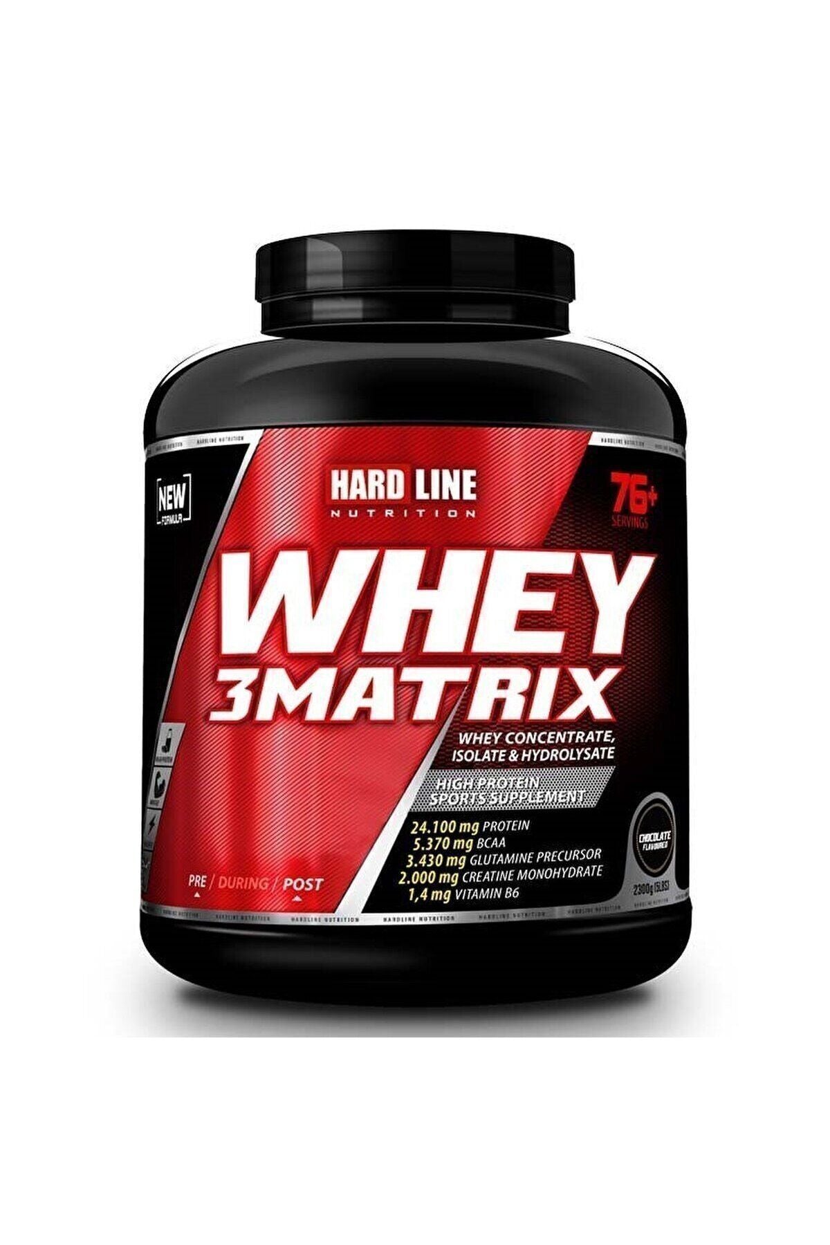 Hardline Whey 3 Matrix Protein Tozu Çikolata 2300g