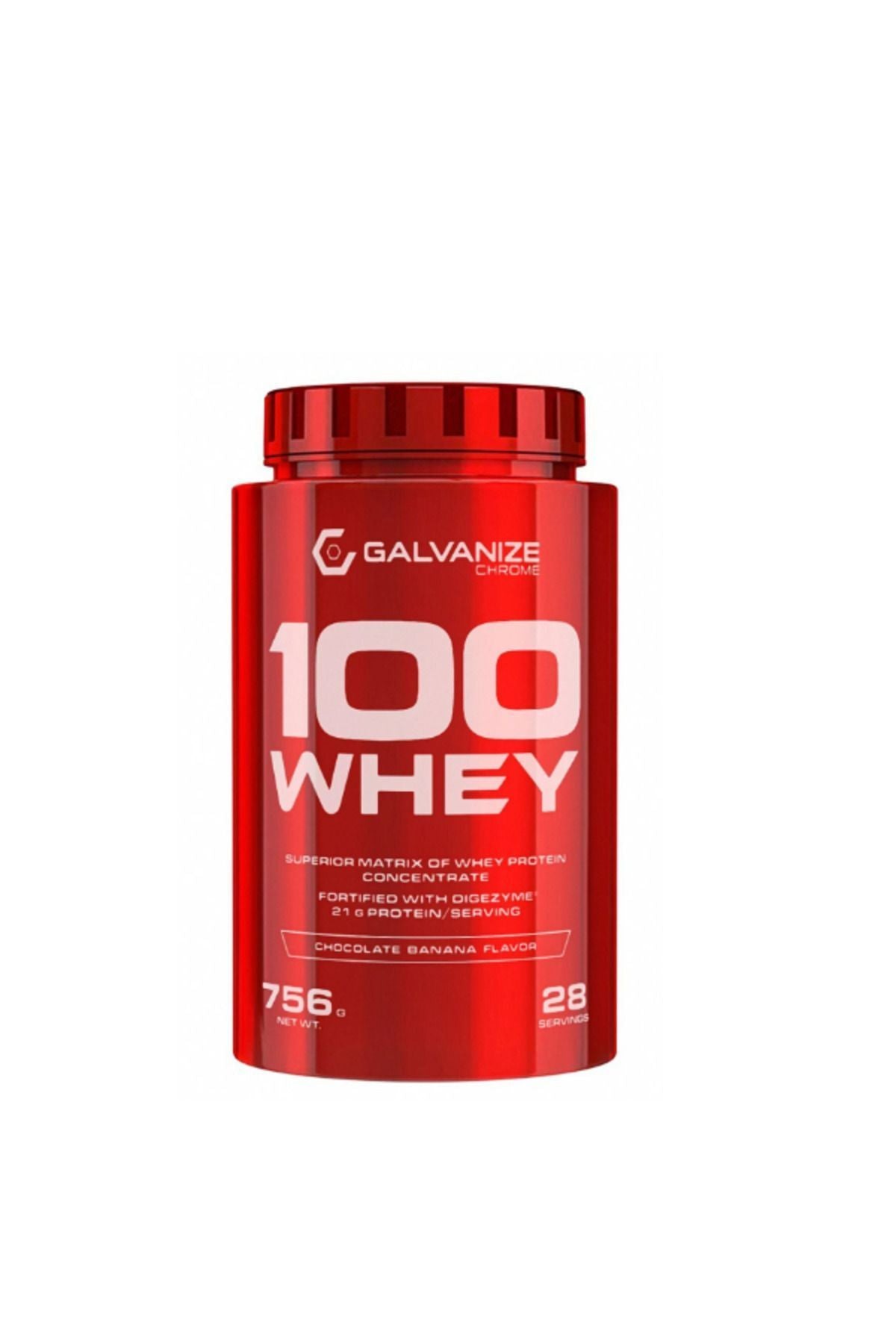 Galvanize Nutrition 100 Whey Protein 756 gram - Çikolata ve Muz