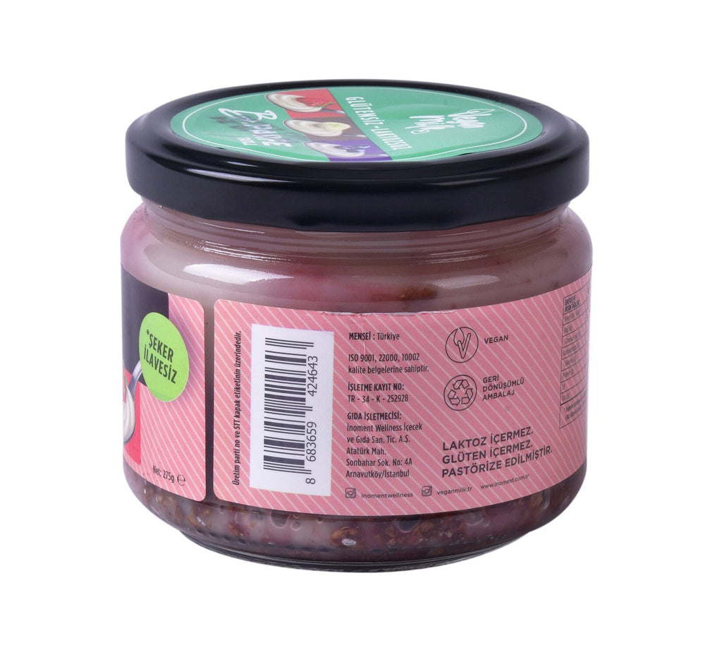 Vegan Milk B.Parfe Çilekli ve Fındıklı 275g - Glutensiz ve Diyet