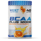 West BCAA Plus 12000 Glutamin Taurin 600g Portakal Aromalı Kompleks Amino Asit