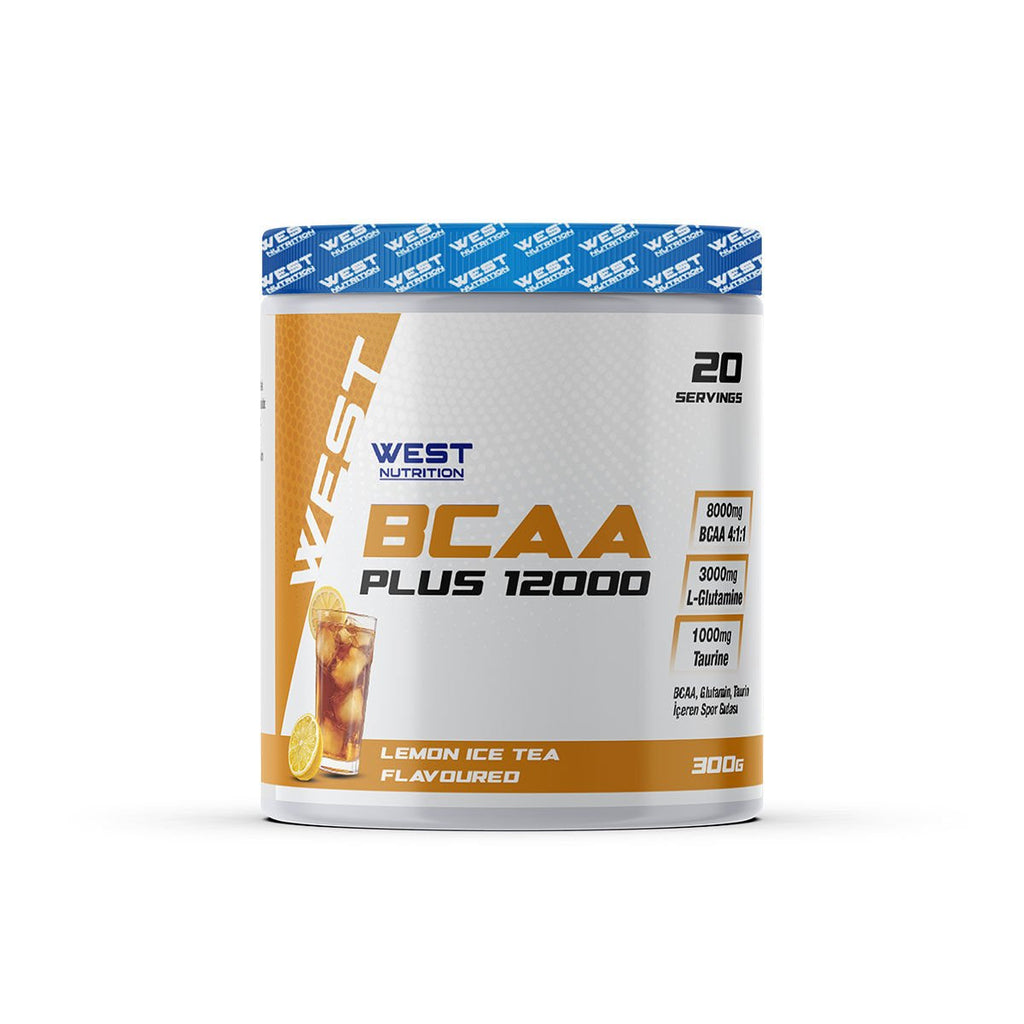 West BCAA Plus 12000 Glutamin Taurin 300g Ice Tea Limon Aromalı Kompleks Amino