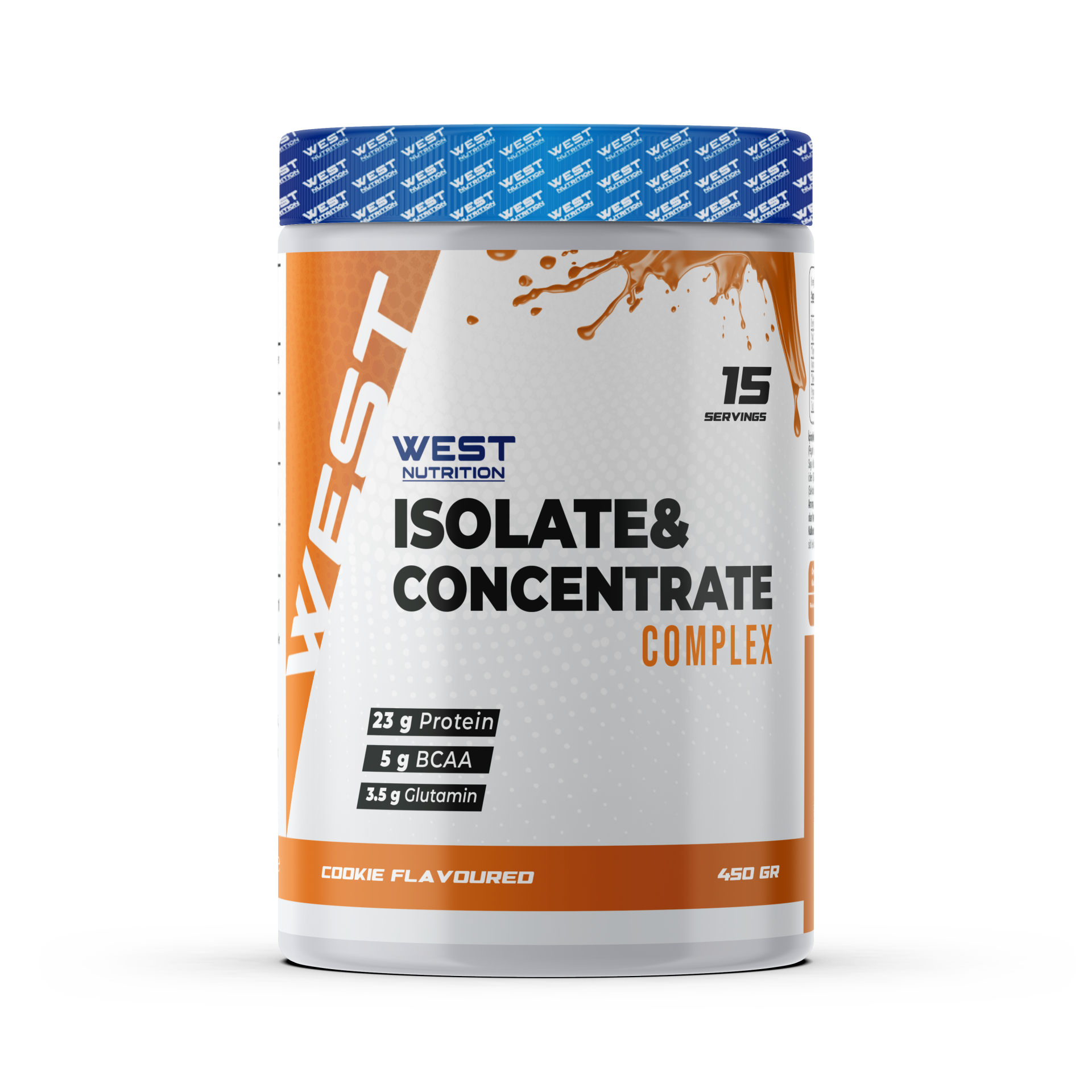 West Whey Complex İzole & Konsantre Kurabiye Aromalı Protein Tozu