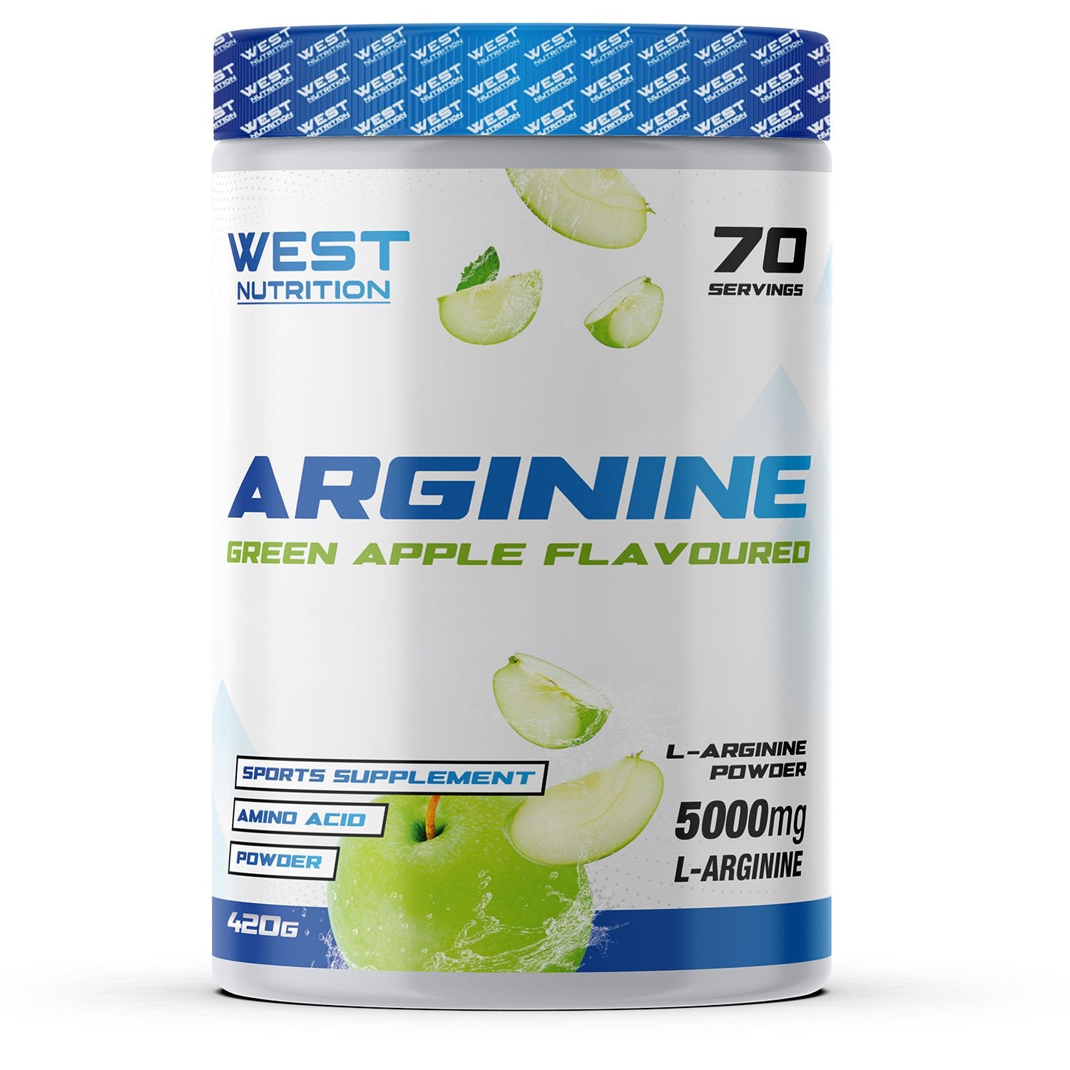 West L-Arjinin 420g Yeşil Elma Aromalı Arginine