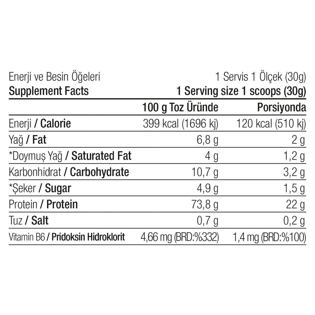 West Whey Protein Tozu 2400g - Çikolata ve Fındık Aromalı