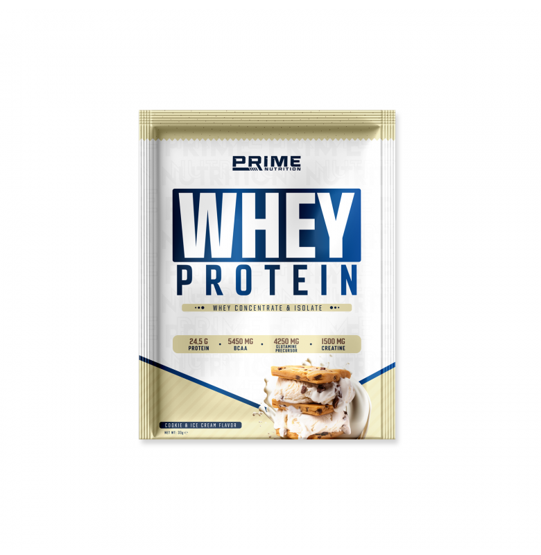 Prime Nutrition Whey Protein 33g - Cookie & Ice Cream